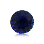 Zaffiro rotondo blu dello SRI LANKA da 3,29 carati CD