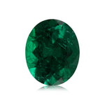 2.18 Karat Grüner KOLUMBIANISCHER Ovalschliff-Smaragd CD
