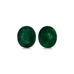 10.11 Carat Green COLOMBIAN Oval Emerald CD