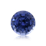 Zaffiro rotondo blu dello SRI LANKA da 1,49 carati