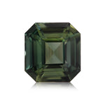 2.06 Carat Green MADAGASCAR Sq. Emerald Sapphire