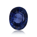 7.18 Carat Blue SRI LANKAN Oval Sapphire GIA