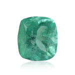 7.71 Carat Green COLOMBIAN Cushion Emerald GIA