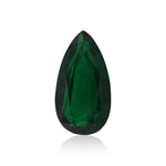 9.31 Carat Green ZAMBIAN Pear Emerald GIA