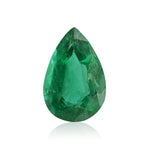 Smeraldo a pera verde ZAMBIANO da 1,97 carati