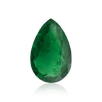 1.71 Carat Green ZAMBIAN Pear Emerald