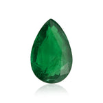 Smeraldo verde a pera ZAMBIANO da 1,64 carati