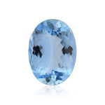 3.17 Carat Blue BRAZILLIAN Oval Aquamarine