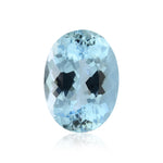 7.17 Carat Blue BRAZILLIAN Oval Aquamarine
