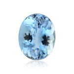 5.55 Carat Blue BRAZILLIAN Oval Aquamarine