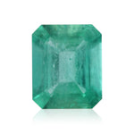 3.90 Carat Green COLOMBIAN Emerald Emerald MUZO