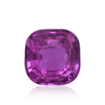 3.58 Karat rosafarbener MADAGASKAR Kissen-Saphir CD