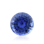 Zaffiro rotondo blu dello SRI LANKA da 1,33 carati