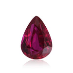 Rubino a pera MOZAMBICANO rosso da 2,06 carati CD