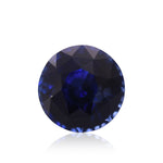 2.11 Karat blauer SRI LANKAN Runder Saphir