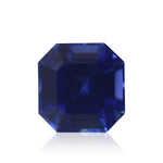 1,06 Karat blauer sri-lankischer Asscher-Saphir