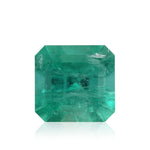 Smeraldo colombiano verde da 3,26 carati, taglio smeraldo, con certificato CD