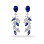 Extraordinary Sapphire & Diamond Drop Earrings