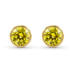 Diamond Bezel Earring Stud Settings