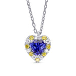 Tanzanite & Diamond Pendant