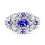 Tanzanite & Diamond Dress Ring