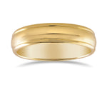 14K Yellow Gold Wedding Band
