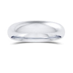 Comfort Fit Domed Wedding Band