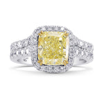 Regal Halo Engagement and Wedding Ring Set