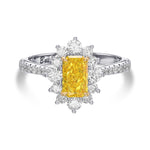 Prong Diamond Halo Ring Setting