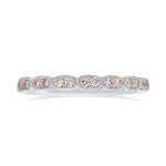 Fancy Light Pink Diamond Band