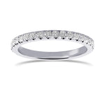 Round Brilliant Diamond Band Ring