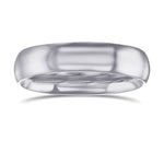 Comfort Fit Domed Wedding Band