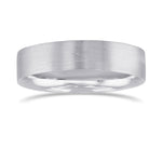 Brushed Men's Wedding Band