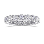 Round Diamond Full Eternity Band