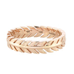 Custom 14K Rose Gold Band Ring