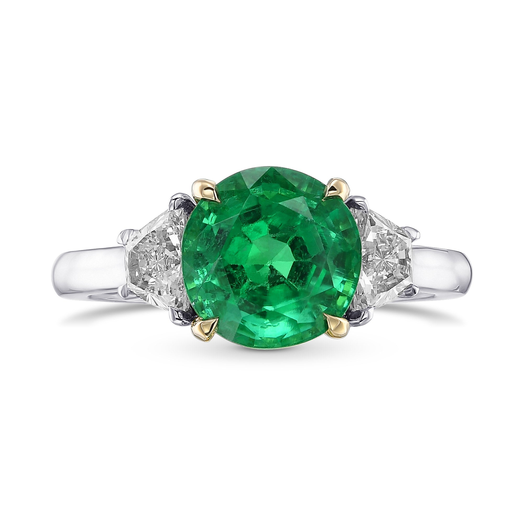 ROUND CUT ENGAGEMENT RINGS