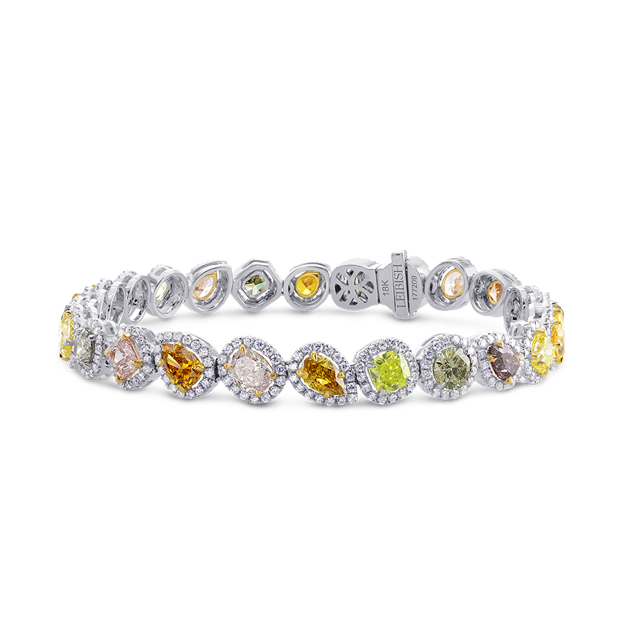 COLORED DIAMOND BRACELETS