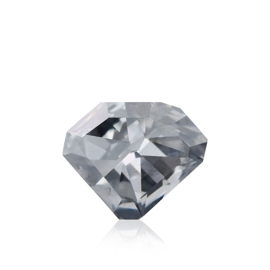 0.14 Karat Fancy Grayish Blue Schild-Schliff Diamant (SI1) GIA