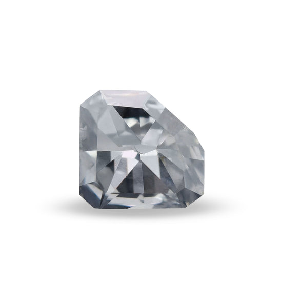 0.14 Carat Fancy Grayish Blue Shield-Cut Diamond (SI1) GIA
