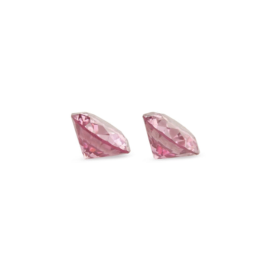 0.14 Carat Fancy Vivid Purplish Pink Round Diamonds (SI2) GIA