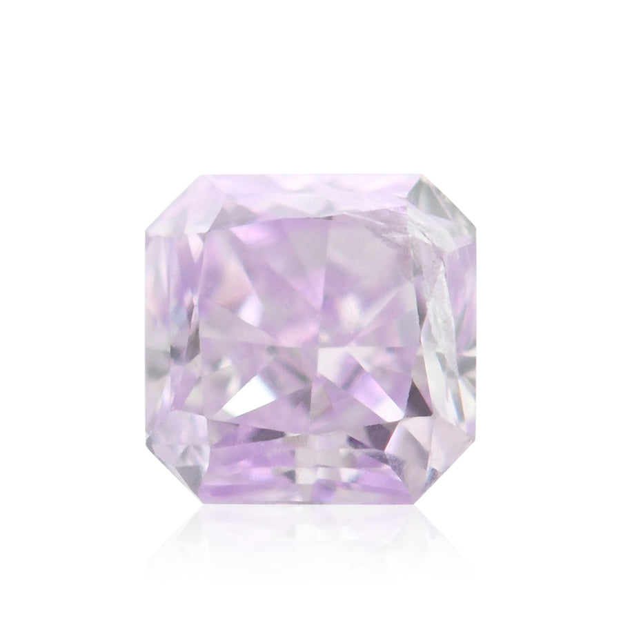 0.17 Carat Fancy Intense Purple Radiant Diamond I3 GIA