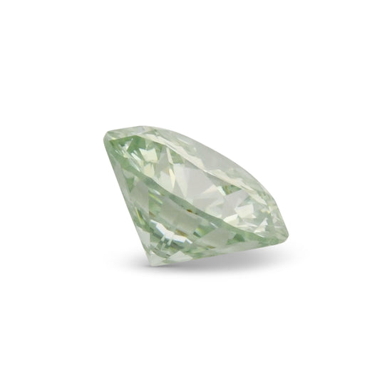 0.19 Carat Fancy Intense Green Round Diamond VS1 GIA
