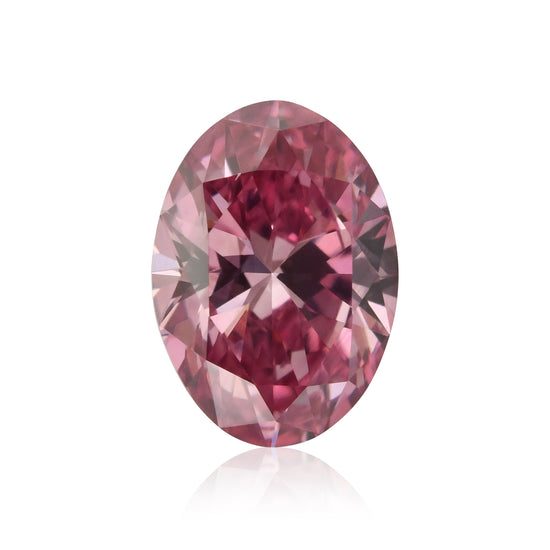 Diamante Ovale Fancy Vivid Purplish Pink da 0,23 Carati SI1 GIA & ARGYLE