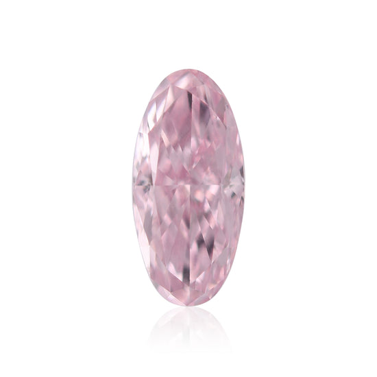 0.29 Karat Fancy Intense Purplish Pink Oval Diamant SI1 GIA