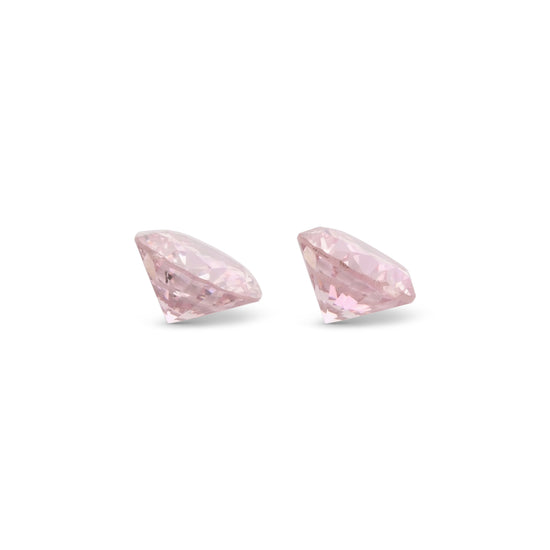 0.34 Carat Fancy Pink Round Diamonds SI1 GIA