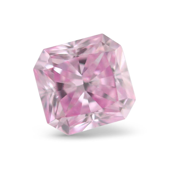 0.35 Carat Fancy Vivid Purple Pink Radiant Diamond SI1 GIA & ARGYLE