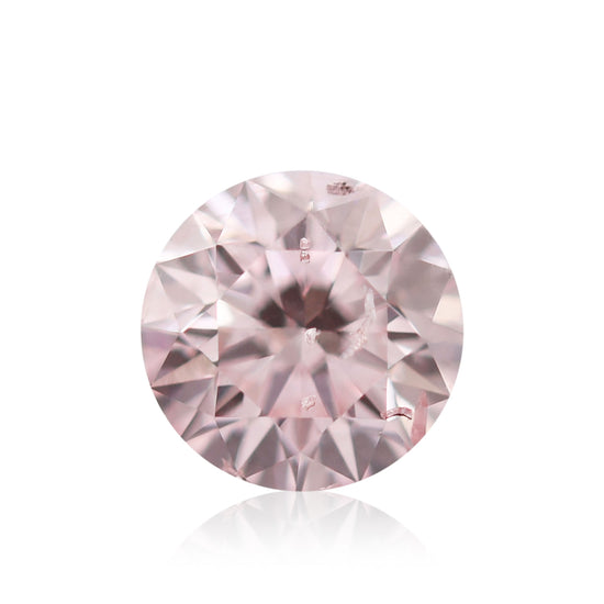 0,36 Karat Fancy Pink runder Brillant I1 GIA
