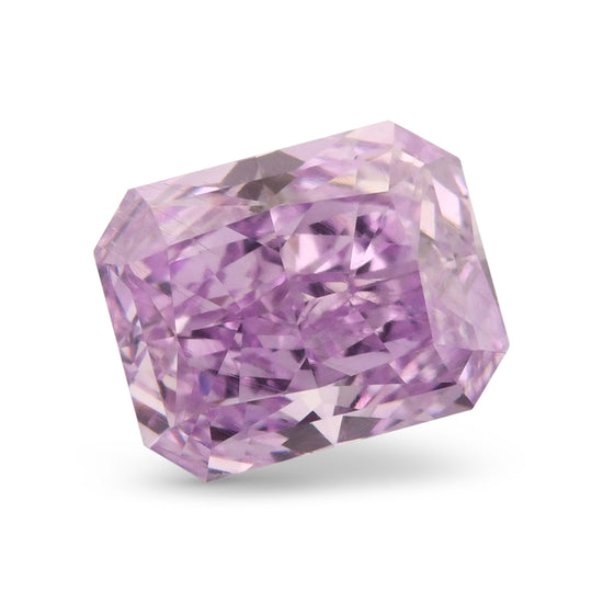 0.37 Carat Fancy Intense Purple Radiant Diamond VS2 GIA