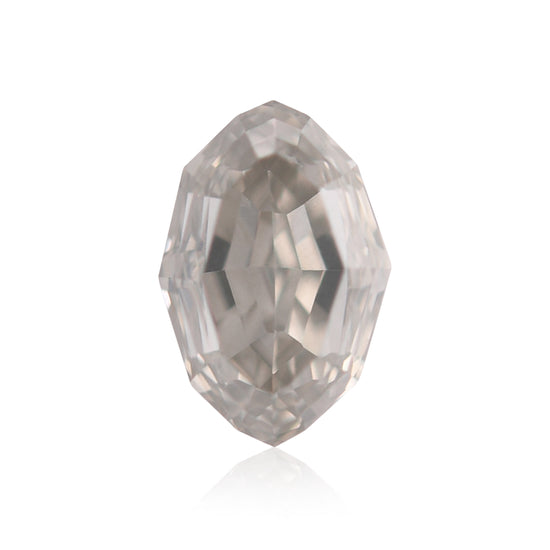 0.39 Carat Fancy Gray Oval Diamond SI2 GIA