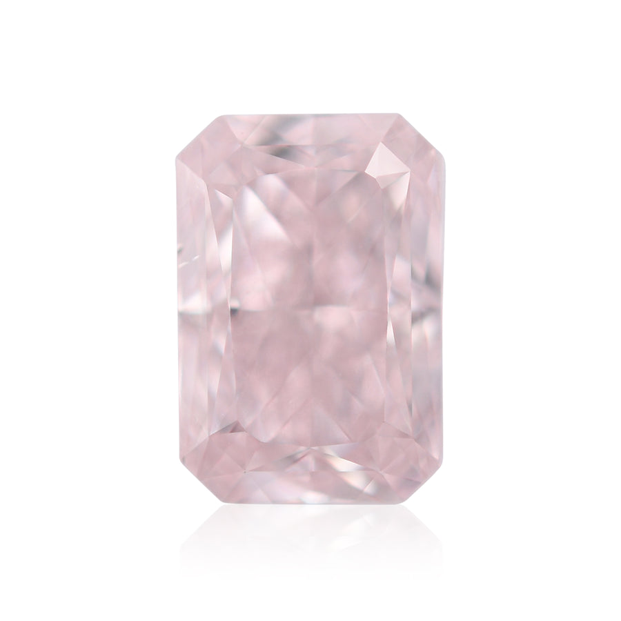 Diamante Radiante Fancy Pink da 0,40 carati SI1 GIA